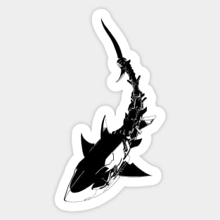 MechaShark Sticker